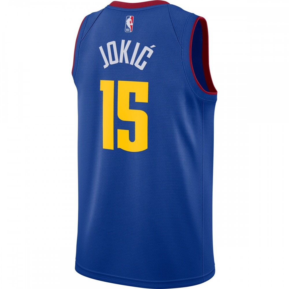 Nikola Jokic Denver Nuggets Jordan Brand 2020/21 Swingman Jersey - Statement Edition - Blue-Pro Kit Vault | Brand New 26/27 Sports Jerseys
